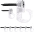 50 pcs,Lighting Hanger Clips for Christmas Lights,Screw-in Clips for Hanging LED Fairy
