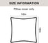 Pack 2 18 18 Inch OTOSTAR of Linen Solid Throw Pillow Covers x Boho Decorative Pillowcases Soft Accent Pillow Covers
