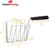 TOASTER BUDDIES - 2-Piece Toaster Basket, Sandwich Racks, Compatible with Most Pop-Up Toasters, Black