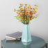 6Pcs HUIANER Artificial Berries, Lifelike Orange Berry with Stems Fake Christmas Fruit Simulation Flowers Orange