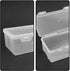 Luxshiny 3pcs Rectangular Loaf Bread Box, Airtight Plastic Bread Keeper Container for Kitchen Storing Refrigerator Cake