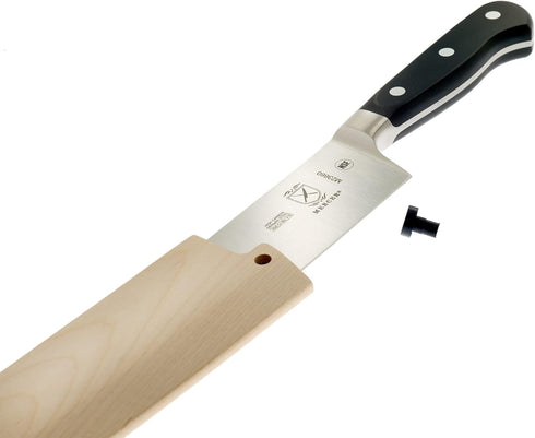 Mercer Culinary Birch Wood Saya Cover - Blade Protector for 7" Nakiri Knives
