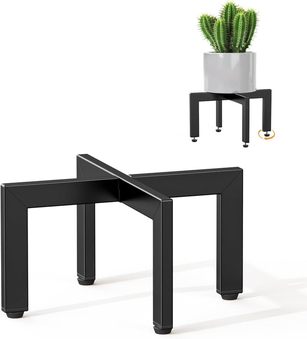 JND 2Pack Adjustable Plant Stand Indoor Outdoor,Metal Modern Plant Stands, Plant Stand with