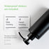 Stainless Steel Soap Dispenser for Bathroom, Matte Black Flat Design, 10oz Rust-Proof Liquid Hand Soap Dispenser