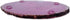 Set 4, 3.5-4" Nature's Decorations Pink Agate Stone Coasters - of Polished Geode Drink Mats for Dining & Coffee Table