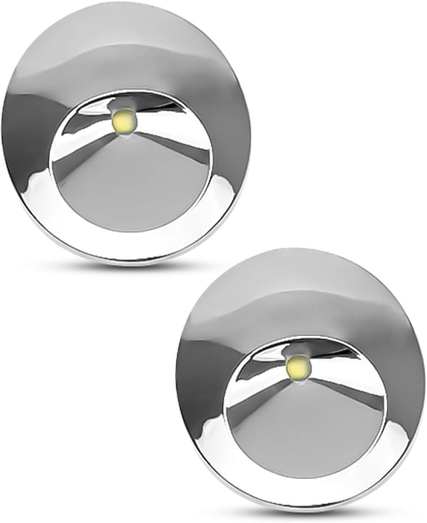2 PCS LED Light Assembly, Replace WR55X11132, WR55X25754, Fit for GE Refrigerator Light Bulb