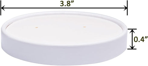 40 Count (16 oz) Frozen One - Pint Dessert Containers with Lids Ice Cream Cups with Lids