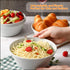 Cereal Bowl Set of 8, 36 Ounces Unbreakable Wheat Straw Bowls, Microwave Dishwasher Safe for Kitchen, Cereal, Salad,