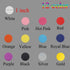 White Confetti Paper Circles - 1 inch for Table Wedding & Birthday Party Decoration, 5000 pcs