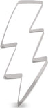 LILIAO Flash Lightning Bolt Cookie Cutter - Stainless Steel Biscuit Fondant Cutters for Kids Birthday Party