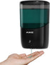 AIKE Wall Mount Automatic Soap Dispenser for Liquid Soap, Battery Operated - Black, Model AK1216