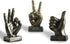 Nice Purchase Hand Finger Gesture Desk Statues - Creative Home Living Room Cabinet Shelf Decoration (Victory Gesture in