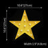 LED Marquee Star Sign Night Light, Battery Operated Star Shape Desk Table Lamp for Kids, Baby, Child, Girl Gift