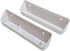Bueyfolt 11" Kitchen Sink Front Tip-Out Accessory Trays with Mounting Screws, White, 2 Pack (Conventional Open Tray &