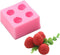 3D Full-size Strawberry Silicone Mold, Large Mold for Fondant, Cake Decorating, Chocolate, Candy
