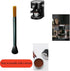 Professional Burr Grinder Brush, Dual Head Espresso Cleaning Tool with Aluminum Handle for Baristas and Kitchen