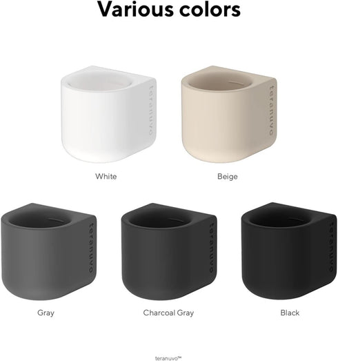 5cc Cup, Magnetic Silicone Cup Compatible with BALMUDA The Toaster, Good for Steam Oven Toaster (Grey)