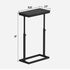 TB01BK083 TUTOTAK End Table, Side Table, Tall Couch Table, Sofa Table, Living Room, Bed Room, Black
