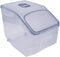 LOCK & LOCK Easy Essentials Food Lids (Flip-Top), BPA Free, 50.7 Cup for Rice, Clear Pantry Storage