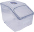 LOCK & LOCK Easy Essentials Food Lids (Flip-Top), BPA Free, 50.7 Cup for Rice, Clear Pantry Storage