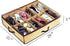 Shonpy 2PCS 12 Closet Ladies/Kids Storage Household Shoe Bag Cells Underbed Foldable Organizer Beige