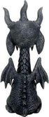 SUMMIT COLLECTION 5.5 Inch Medieval Dark Grey Winged Gothic Gargoyle Guardian for Desk and Shelf Decoration