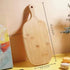 Bamboo Cutting board for Pizza, Fruit, Meat, Cheese Platter Slate Board, Cutting board with Handle 15.4 * 7.3 inch by JiabaoPC