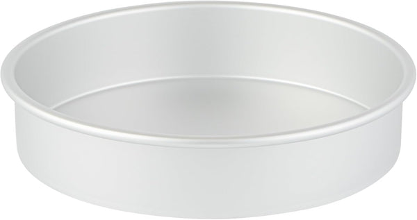 Restaurantware-Met Lux 9 x 2 Inch Straight-Sided Baking Tin, Oven-Ready Anodized Aluminum Round Cake Pan