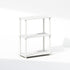 3-Tier 11.6 23.6 29.6, Furinno Turn-N-Tube Book Shelf, Bookshelf, Bookcase with Multipurpose Compact Display Rack, x x