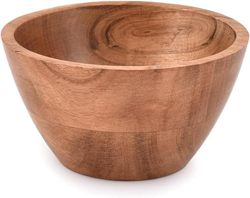 Handmade Acacia Wood Bowl Set of 3 for Nuts, Candy, Appetizers, Snacks, Ideal for Dinner Parties & Family Gatherings