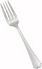 Winco 12-Piece Victoria Salad Fork Set, 18-8 Stainless Steel, Silver