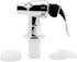 Cornucopia Brands Push Style Spigots for Beverage Dispenser, 2-Pack Replacement Lever Pour Spouts, Chrome Design