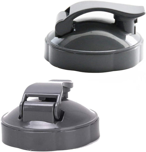 Stay-Fresh Resealable Cup Lids & Flip Top To-go Lid - Replacement Parts for NutriBullet Blender Cups