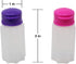 Travel Size Salt and Pepper Shaker Set with Flip Lids, Spill-Proof Plastic Shakers for Cooking and Dining Outdoors (3