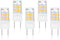 5 Pack-T4 JCD Bi-Pin G8 2Watt LED Light Bulbs, Warm White JCD Type T4 G8 Under Cabinet Puck Lamp for Kitchen Lighting