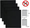 4 Pack Activated Carbon Pre-filter Machine Precut for Idylis Air Purifiers AC-2125, AC-2126, Model # IAF-H-100B