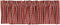 Home Collection by Raghu Barn Red/Nutmeg Heritage House Check Valance, 72 by 15.5-Inch (VL100017)