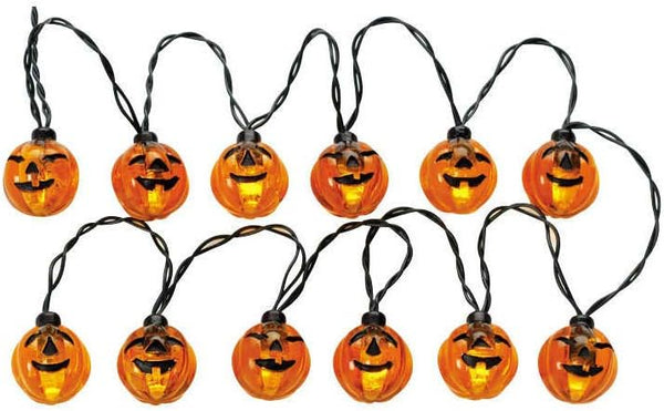 Pumpkin Garland Lighted