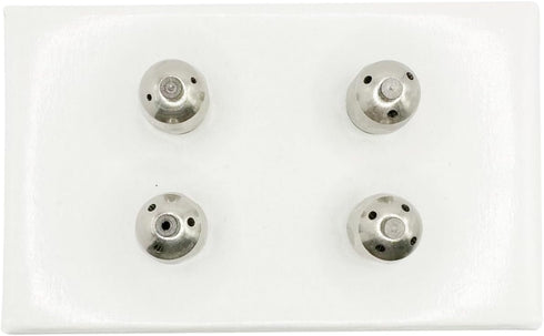 Steam Nozzle Set for Espresso Machines - 4 Piece Set Fits M10-10mm Nozzles for Rocket, ECM, La Spaziale, and More