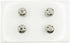 Steam Nozzle Set for Espresso Machines - 4 Piece Set Fits M10-10mm Nozzles for Rocket, ECM, La Spaziale, and More