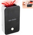 Safety Mini Portable Electric Fan Heater, Energy-saving Room Desktop Air Warmer, Black