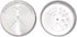4 Pack Stainless Steel Spice Shaker Lid for Mason Jars (Regular Mouth)