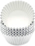 Standard Silver Foil Cupcake Liners - 100-Count Muffin Baking Cups for Party and More
