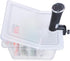 EVERIE Sous Vide Container 12 Quart EVC-12 with Collapsible Hinged Lid, Compatible with Anova Nano or AN500-US00 or