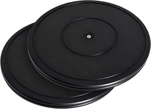 FFPDYBEST 8 Inch Artwork(360 (12INCH/2-2PC) Lazy Susan Rotating Swivel Stand Non Skid Heavy Duty Turntable Base