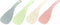 uxcell 4pcs Plastic Rice Paddle - Non-Stick Rice Spoon, Stand-up Rice Spatula Kitchen Utensils for Home Restaurant