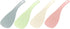 uxcell 4pcs Plastic Rice Paddle - Non-Stick Rice Spoon, Stand-up Rice Spatula Kitchen Utensils for Home Restaurant