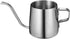 Long Narrow Spout Coffee Pot (8.7 Oz) Small Fine Stainless Pour Over Drip Coffee Pot Gooseneck Tea Kettle (Silver,