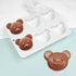 6 Cavity Bear Silicone Chocolate Mold for DIY Cake, Ice Cubes, Pastry, Biscuit, Manual Baking Accessories