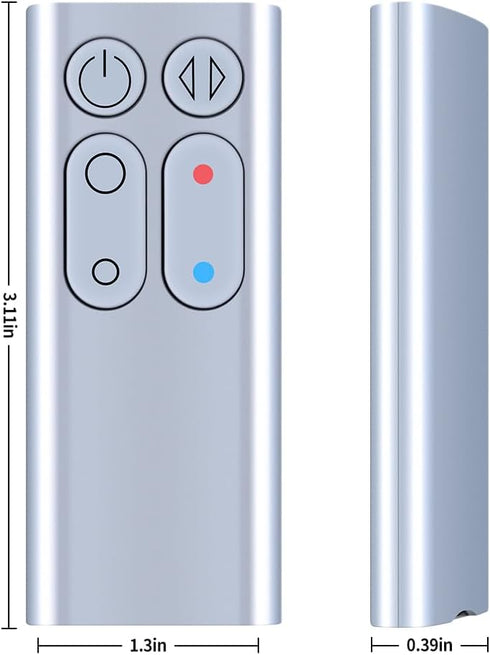 Replacement Fan Remote Control for Dyson AM04 AM05 AM07 Hot + Cool Fan Heater (Part Number: 922662-08)